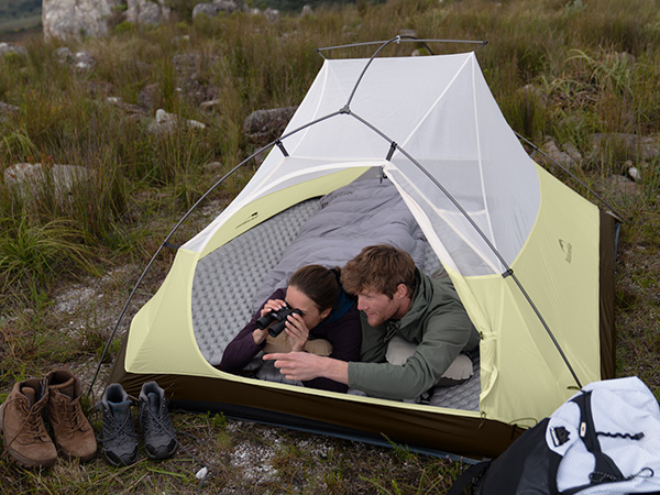 Naturehike ultralehký stan Cloud Up3 série Pro 20D 1930g - navy